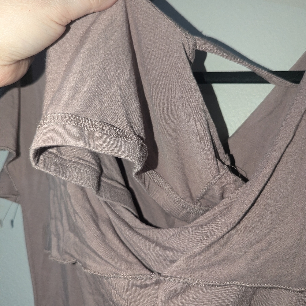 S NWT Jonano Mauve Fin Top Sustainable Bamboo - Picture 3 of 7